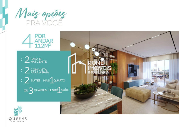 Imagem Apartamento com 3 Quartos à Venda, 112 m² em Umarizal - Belém