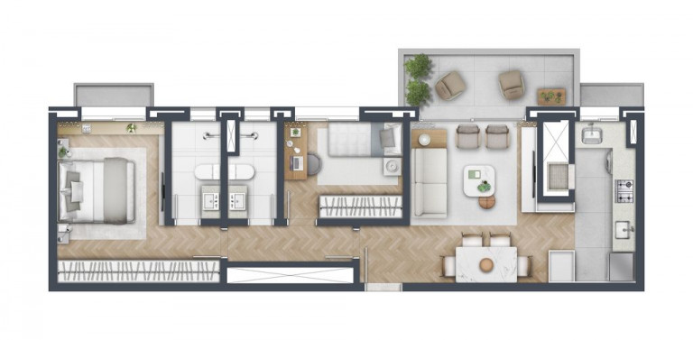 Apartamento com 3 Quartos à Venda, 124 m² em Moinhos De Vento - Porto Alegre