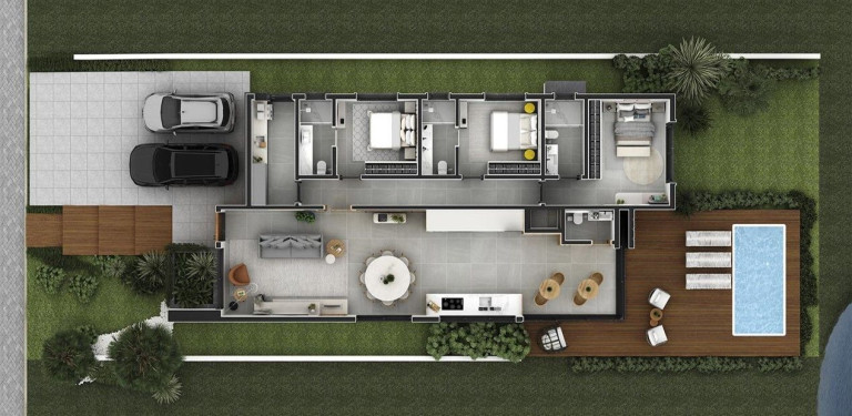 Imagem Casa com 3 Quartos à Venda, 218 m² em Centro - Torres