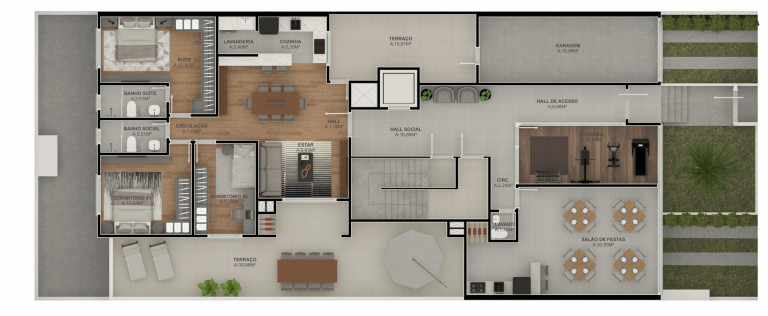 Imagem Apartamento com 3 Quartos à Venda, 96 m² em Santa Catarina - Caxias Do Sul