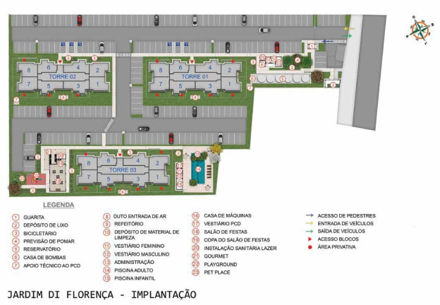 Imagem Apartamento com 2 Quartos à Venda, 48 m² em Medeiros - Jundiaí