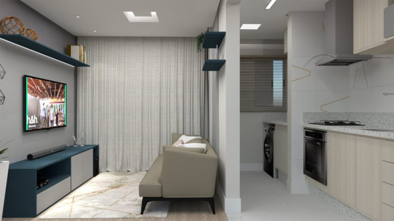 Imagem Apartamento com 2 Quartos à Venda, 53 m² em Utinga - Santo André
