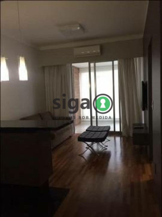 Imagem Apartamento com 1 Quarto para Alugar, 62 m² em Itaim Bibi - São Paulo