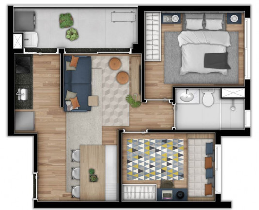 Imagem Apartamento com 1 Quarto à Venda, 31 m² em Vila Pompeia - São Paulo