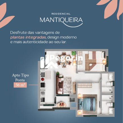 Imagem Apartamento com 2 Quartos à Venda, 56 m² em Bairro Alto - Curitiba