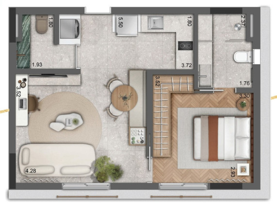 Imagem Apartamento com 1 Quarto à Venda, 60 m² em Jardim Paulista - São Paulo
