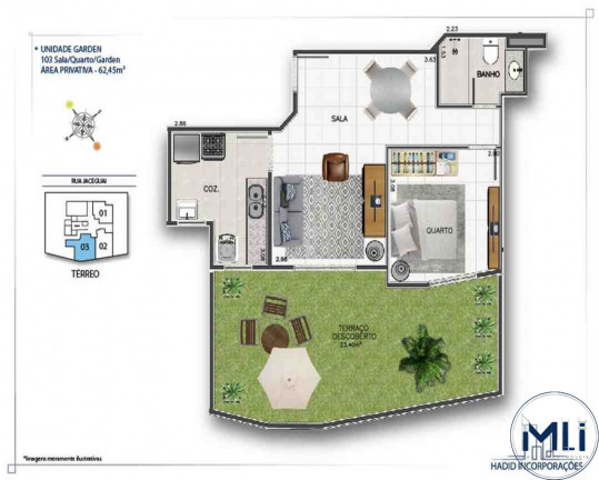 Imagem Imóvel com 2 Quartos à Venda, 59 m² em Maracanã - Rio De Janeiro