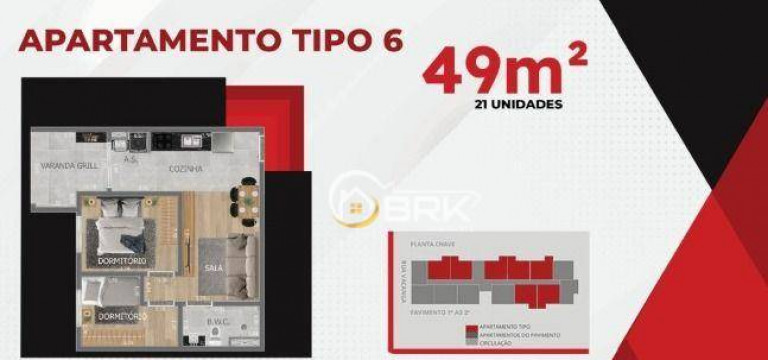 Imagem Apartamento com 2 Quartos à Venda, 49 m² em Vila Carrão - São Paulo
