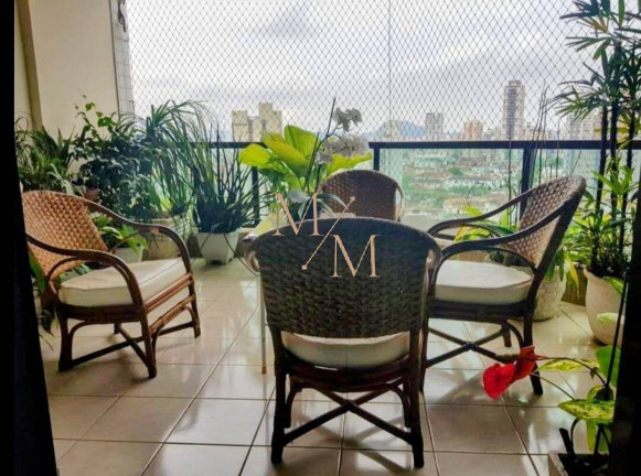 Imagem Apartamento com 4 Quartos à Venda, 200 m² em Boqueirão - Santos