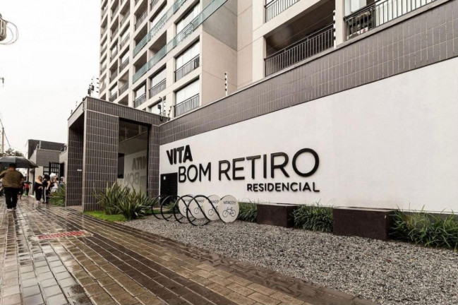 Apartamento com 2 Quartos à Venda, 33 m² em Bom Retiro - São Paulo