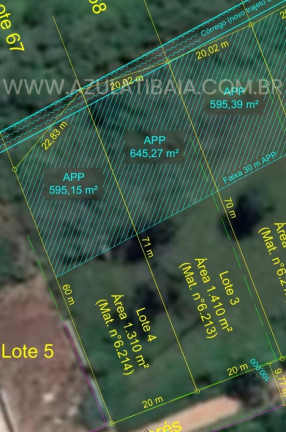 Imagem Terreno à Venda, 1.310 m² em Chacaras Brasil - Atibaia