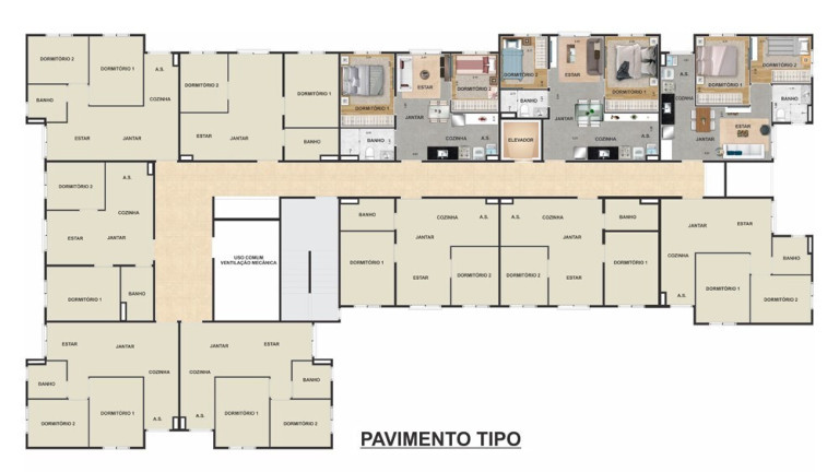 Imagem Apartamento com 2 Quartos à Venda, 37 m² em Vila Amália (zona Norte) - São Paulo