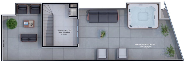 Imagem Apartamento com 2 Quartos à Venda, 57 m² em Hauer - Curitiba