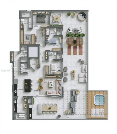 Imagem Apartamento com 3 Quartos à Venda, 381 m² em Jardim Ilhas Do Sul - Ribeirão Preto