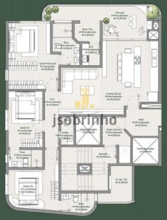 Imagem Apartamento com 3 Quartos à Venda, 124 m² em Fazenda - Itajaí