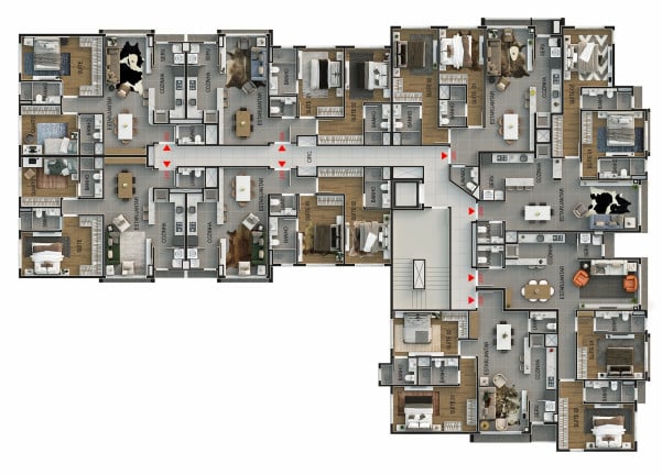 Imagem Apartamento com 2 Quartos à Venda, 67 m² em Dutra - Gramado