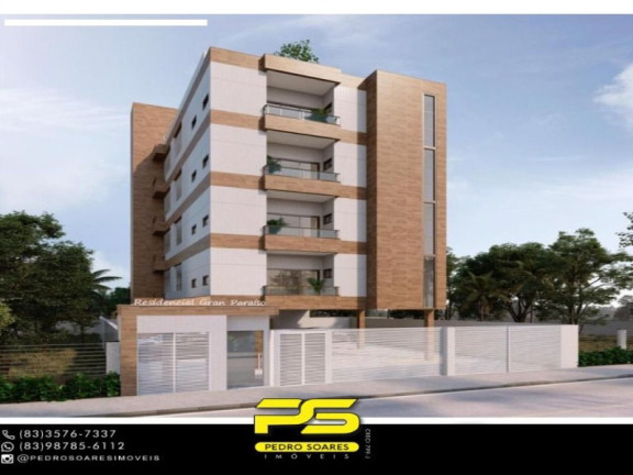 Apartamento com 2 Quartos à Venda, 61 m² em Intermares - Cabedelo