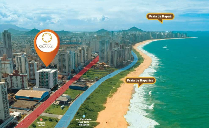 Foto do imóvel: Apartamento com 3 Quartos à Venda, 76 m² em Praia De Itaparica - Vila Velha