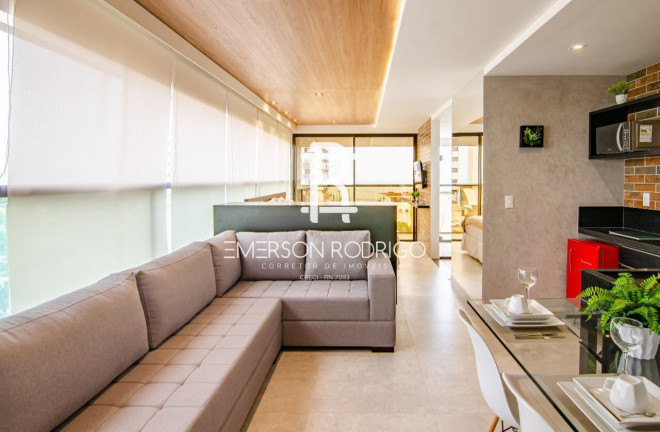 Imagem Apartamento com 1 Quarto à Venda, 46 m² em Ponta Negra - Natal