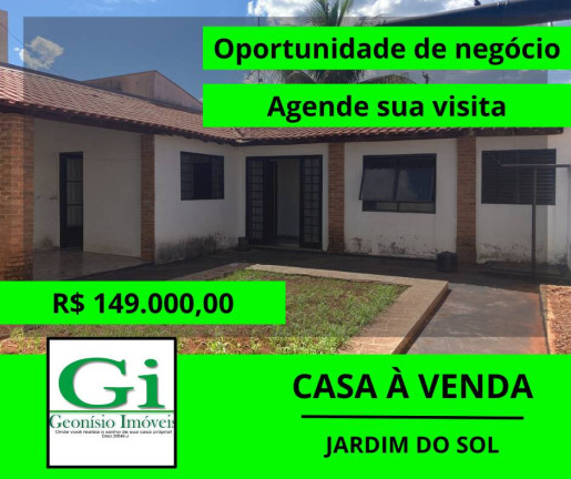 Imagem Casa com 2 Quartos à Venda, 150 m² em Jardim Do Sol - Ourinhos
