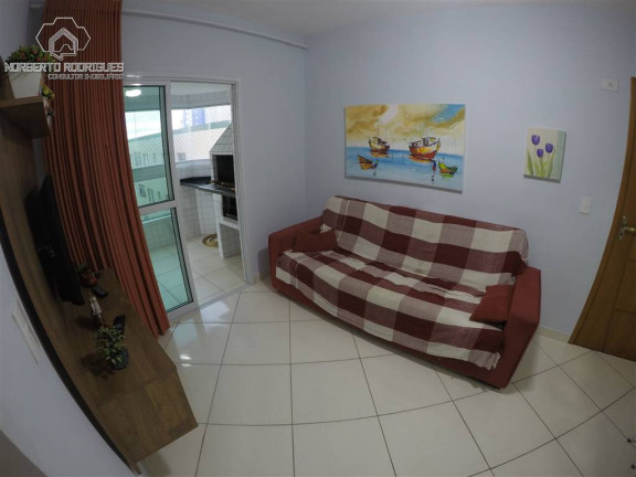 Imagem Apartamento com 1 Quarto à Venda, 42 m² em Guilhermina - Praia Grande