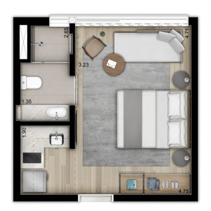 Apartamento com 2 Quartos à Venda, 71 m² em Vila Madalena - São Paulo