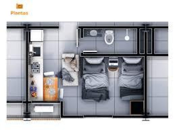 Imagem Apartamento com 1 Quarto à Venda, 21 m² em Ininga - Teresina
