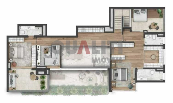 Apartamento com 4 Quartos à Venda, 325 m² em Cidade Jardim - São Paulo