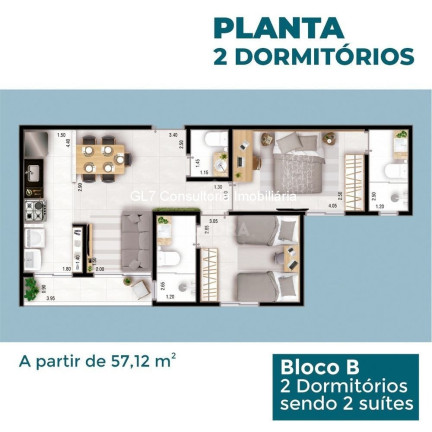 Imagem Apartamento com 1 Quarto à Venda, 34 m² em Jardim Santa Cruz - Indaiatuba