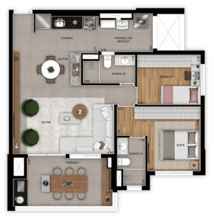 Apartamento com 3 Quartos à Venda, 89 m² em Vila Ema - São Paulo