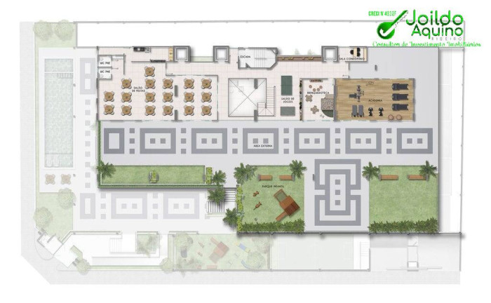 Imagem Apartamento com 3 Quartos à Venda, 85 m² em Parquelândia - Fortaleza