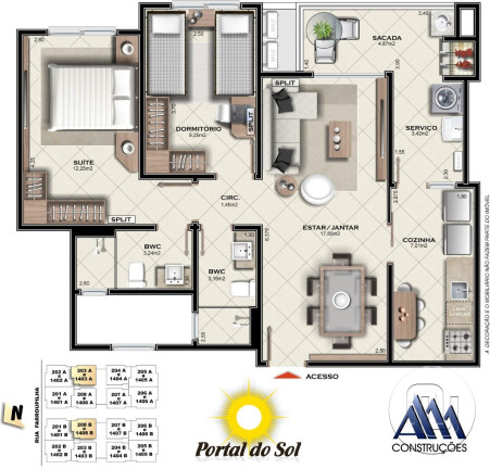 Imagem Apartamento com 3 Quartos à Venda, 107 m² em Campinas - São José