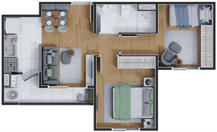 Imagem Apartamento com 1 Quarto à Venda, 29 m² em Jaguaribe - Osasco