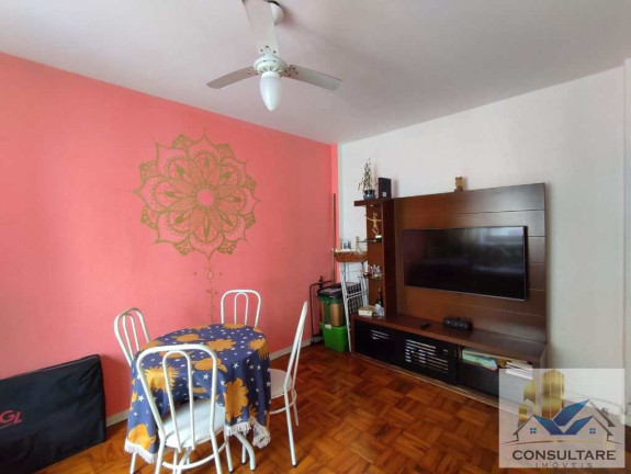 Imagem Apartamento com 1 Quarto à Venda, 54 m² em José Menino - Santos