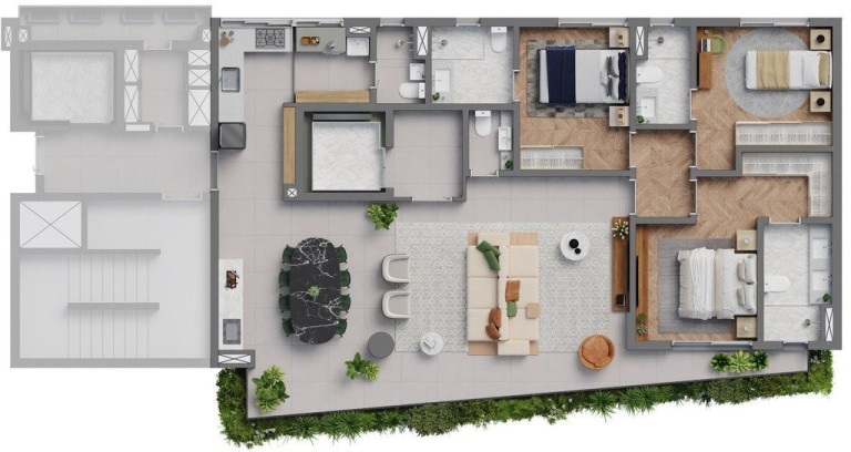 Imagem Apartamento com 3 Quartos à Venda, 141 m² em Jardins - São Paulo