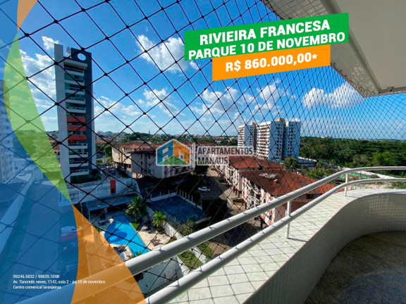 Imagem Apartamento com 3 Quartos à Venda, 155 m² em Parque 10 De Novembro - Manaus