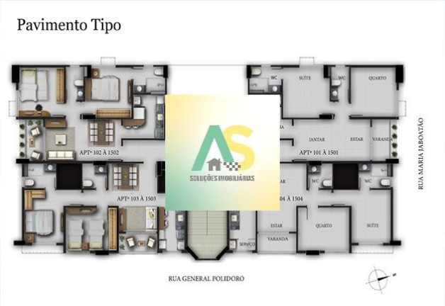 Apartamento com 2 Quartos à Venda, 48 m² em Várzea - Recife