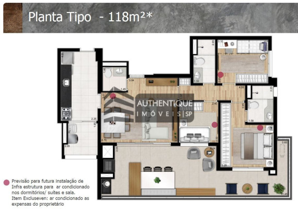 Imagem Apartamento com 3 Quartos à Venda, 118 m² em Pinheiros - São Paulo