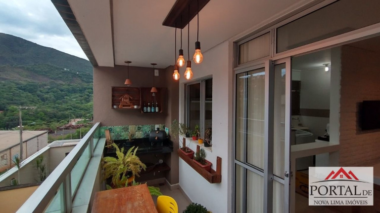 Imagem Apartamento com 2 Quartos à Venda, 77 m² em Oswaldo Barbosa Pena Ii - Nova Lima