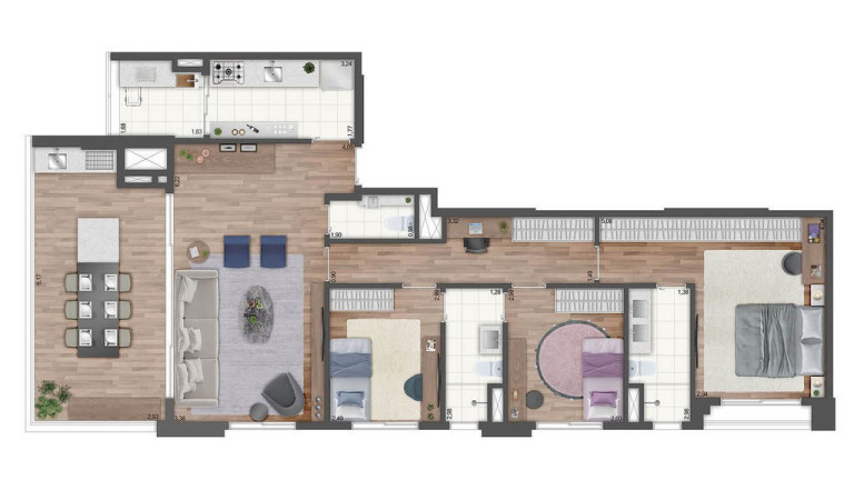 Imagem Apartamento com 3 Quartos à Venda, 109 m² em Perdizes - São Paulo