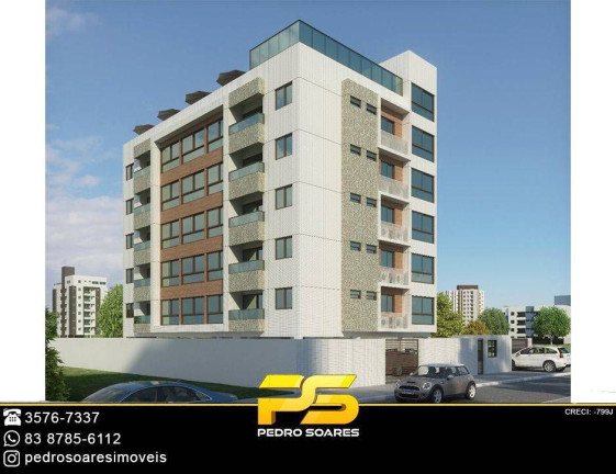 Apartamento com 2 Quartos à Venda, 61 m² em Intermares - Cabedelo