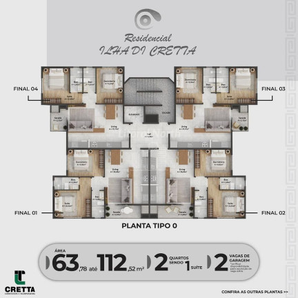 Imagem Apartamento com 2 Quartos à Venda, 61 m² em Centro - Balneário Camboriú