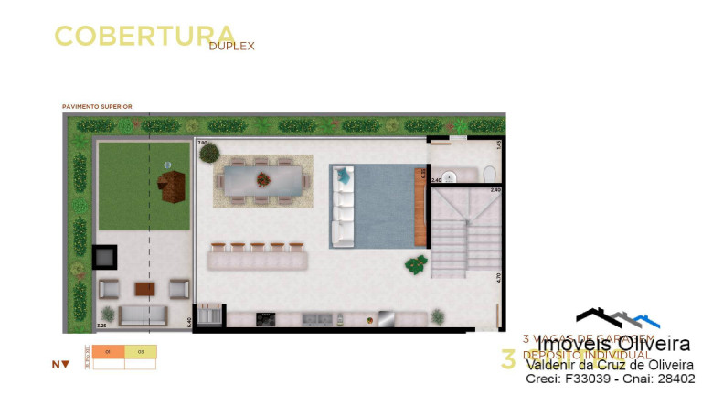 Imagem Apartamento com 3 Quartos à Venda, 103 m² em Cancelli - Cascavel