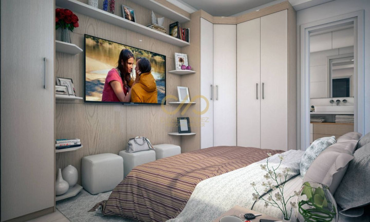 Imagem Apartamento com 2 Quartos à Venda, 58 m² em Canto Do Forte - Praia Grande
