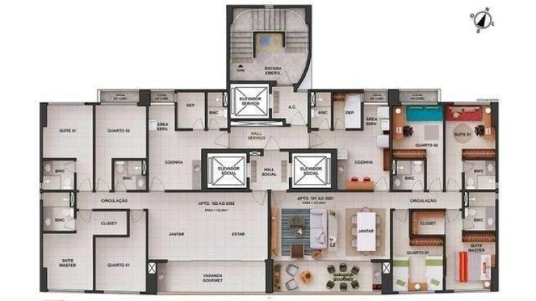 Imagem Apartamento com 4 Quartos à Venda, 123 m² em Madalena - Recife