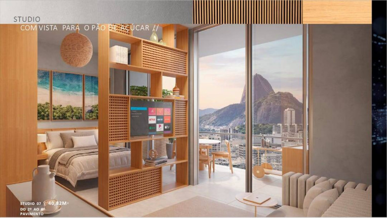 Imagem Apartamento com 1 Quarto à Venda, 47 m² em Humaitá - Rio De Janeiro