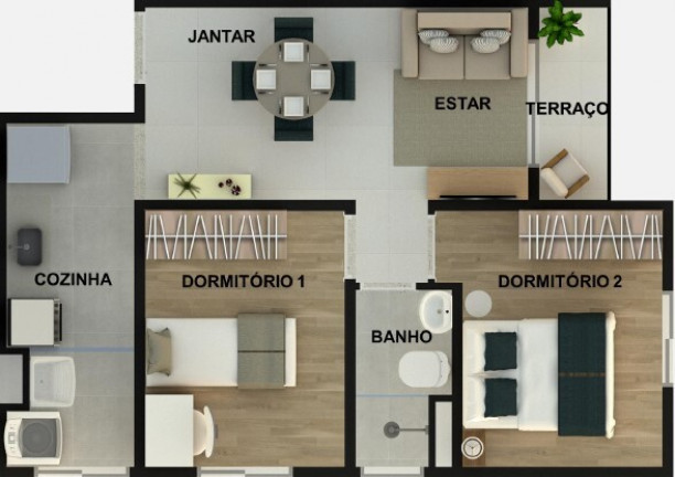 Imagem Apartamento com 2 Quartos à Venda, 45 m² em Casa Verde Alta - São Paulo