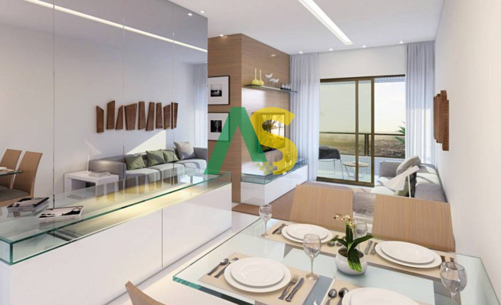 Apartamento com 3 Quartos à Venda, 66 m² em Várzea - Recife