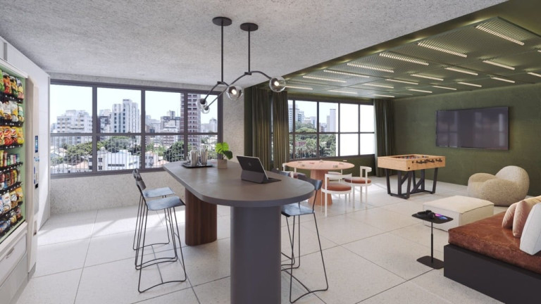 Imagem Cobertura com 1 Quarto à Venda, 84 m² em Pinheiros - São Paulo