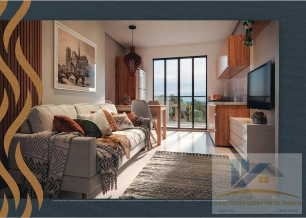 Imagem Apartamento com 2 Quartos à Venda, 79 m² em Bal. Jamail Mar - Matinhos